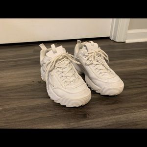 FILA White Tennis Shoes